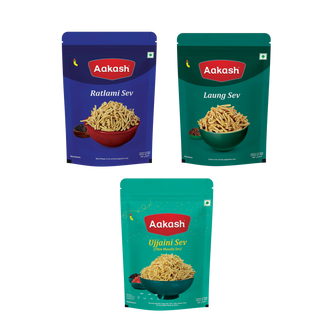 Sev Combo (Pack of 3) 150gm each - 450gm