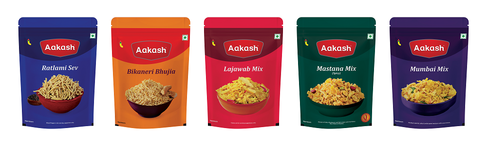 Sev, Bhujia & Mixture Combo (Pack of 5)