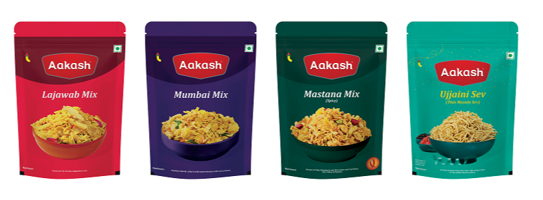 Mixture & Sev Combo (Pack of 4) Lajawab Mix, Mumbai Mix, Mastana Mix & Ujjaini Sev