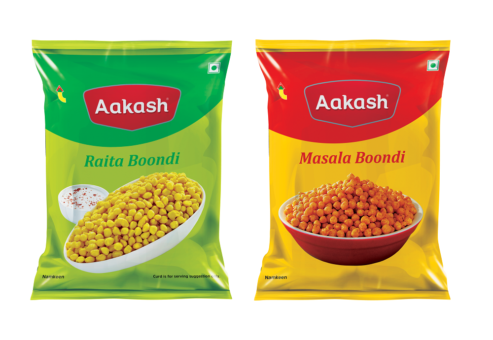 Plain & Masala Boondi Combo 300g (150g each) - Pack of 2