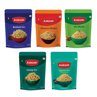 Sev & Bhujia Combo (Pack of 5)