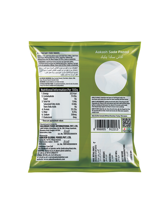 Aakash Sada Papad (200g)